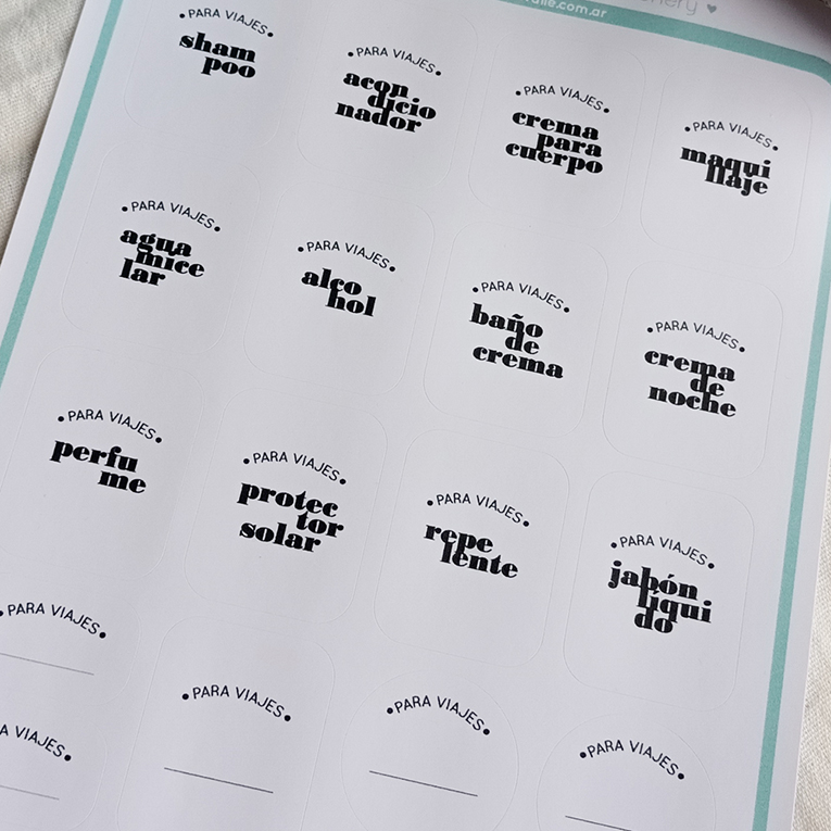 Stickers para Viajes